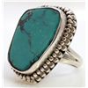 Image 2 : Sterling Silver .925 Turquoise Ring