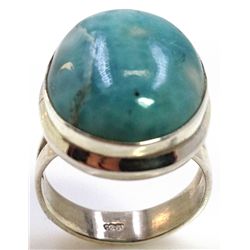 Sterling Silver .925 Turquoise color Ring