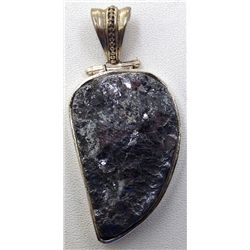 Sterling Silver .925 Pyrite Pendant