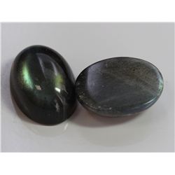 Natural Labradorite Cabochon Set