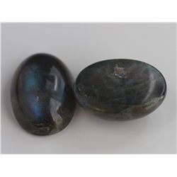 Natural Labradorite Cabochon Set