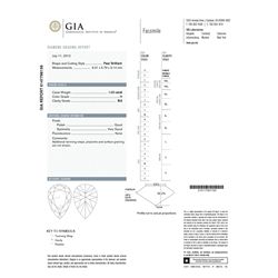 G.I.A  1.03ct Pear Shape Diamond Loose Stone