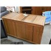 Image 1 : CEDAR SLAT BOARD CHEST - NEW - LARGE