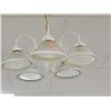 Image 2 : HANGING CEILING LIGHT FIXTURE - WHITE