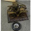 Image 1 : VINTAGE METAL CAR MODEL ON STAND