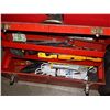 Image 1 : TOOL BOX AND TOOLS - RED