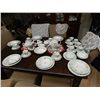 Image 1 : DINNERWARE SET - 6 PLACE AND EXTRAS