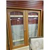 Image 2 : FRENCH DOORS WITH FRAME - 66 1/2" WIDE