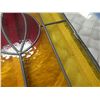 Image 2 : LEADED GLASS WINDOW - AS-IS - YELLOW
