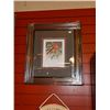 Image 1 : FRAMED LIMITED EDITION PRINT "CARDINAL & SNOWBERRIES - ROBER BATEMAN - RETAIL ~ $550