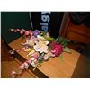 LOT OF SILK FLOWERS
