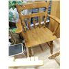 Image 2 : MAPLE DINING CHAIRS - 4 PLUS ONE CAPTAINS -= 5 X BID