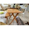 Image 2 : WOOD COFFEE TABLWE AND END TABLE SET - 3 PC TOTAL