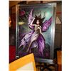 Image 1 : FRAMED PRINT "SILK LURE - ANNE STOKES - RETAIL ~$400