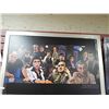 FRAMED PRINT "THE BAD GUYS - JUSTINE REID - RETAIL ~$500