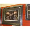 Image 2 : FRAMED LIMITED EDITION PRINT "CLOSE ENCOUNTER - ALASKA MOUSE - RANDY FEHR - GALLERY PRICE APPROX. $6