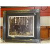 Image 1 : FRAMED LIMITED EDITION PRINT "ASPEN RETREAT - BLACK BEAR - RANDY FEHR - GALLERY PRICE APPROX. $650