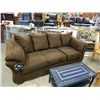 Image 1 : CONTEMPORARY SOFA - DARK  BROWN - NEW