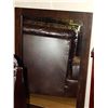 Image 1 : MAHOGANY FRAMED MIRROR - NEW