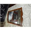 Image 1 : WOOD FRAMED MIRROR