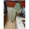 Image 1 : FLOOR OFFSET LAMP - GREEN SHADE