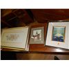 Image 1 : FRAMED PICTURES - 3 TOTAL