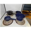 Image 1 : VINTAGE ENAMEL COOKING POTS