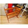 Image 1 : WOOD DOLL CRADLE