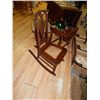 Image 1 : VINTAGE CANE SEAT ROCKING CHAIR