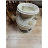 Image 1 : VINTAGE PAINTED CREAM CAN