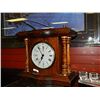 Image 1 : RETRO CARRINGTON WOOD MANTLE CLOCK