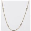 Image 1 : 14kt Yellow Gold Diamond Chain