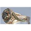 Image 2 : Nat. Champagne Diamond w/ Diamond Ring