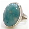 Image 2 : Sterling Silver .925 Turquoise color Ring