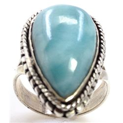 Sterling Silver .925 Turquoise color Agate Ring