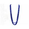 Image 1 : Natural Tanzanite Beaded Necklace Rope 260.00ct