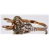 Image 2 : 14kt Rose Gold Diamond Semi mount