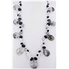 Image 2 : Quartz and Onyx Necklace