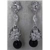 Image 1 : Evening Diamond w/ Onyx Earrings