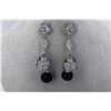 Image 2 : Evening Diamond w/ Onyx Earrings