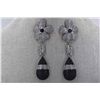 Image 2 : Evening Diamond w/ Onyx Earrings