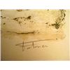 Image 3 : Fatima Signed Lithograph Art Winter Scene