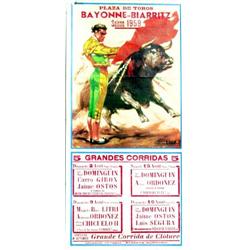 Lot De 5 Affiches Sur La Corrida Espagne Course De Taureaux Par Antonio Casero Espana Fies Lot De 5 Affiches Sur La Corrida Espagne Course De Taureaux Par Antonio Casero Espana Fies