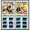 Image 1 : Lot de 2 Corrida Fetes de Roquefort - 1957.   Dimanche 11 Aout 1957. Corrida de toros....