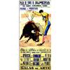 Image 1 : Plaza de Toros de Almeria - 1952  REUS J. Julio Aparicio, Miguel Baez Litri, Manolo Vazquez,...