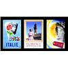 Image 1 : Lot de 3 Affiches / Lot of 3 Posters   Florence, ville des fleurs, fleur des villes / Italie / I...