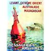 Image 1 : Messageries Maritimes GALLAND GILBERT Levant - Extreme Orient - Australasie - Madagascar. E. Dauv...