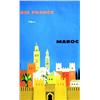 Image 1 : Air France - Maroc  FORTIN JEAN      S.A. Courbet   Paris Aff. N.E.    B.E.  B +  Petites dechiru...