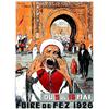 Image 1 : Foire de Fez 1926 VORIN A. & MOLINARD J. E. Du 5 au 16 Mai Moullot Marseille Aff. E. B.E. B + 450...