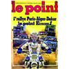 Image 1 : Le Point.5e Rallye Paris-Alger-Dakar- Le Point Europe 1   H. Auriol, Lada, BMW, Toyota, Eminence...